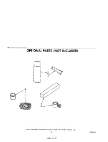05 - Optional (Continued) parts for Whirlpool Air Conditioner AC0752XM2 from AppliancePartsPros.com