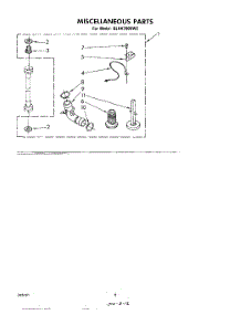 07 - Miscellaneous , Literature And Optional parts for Whirlpool Washer GLHA7900W2 from AppliancePartsPros.com