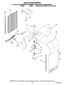 12 - Air Flow Parts, Optional Parts (Not Included) parts for Maytag Refrigerator MSD2269KEW00 from AppliancePartsPros.com