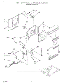 02 - Airflow And Control parts for Whirlpool Air Conditioner ACV072XG0 from AppliancePartsPros.com