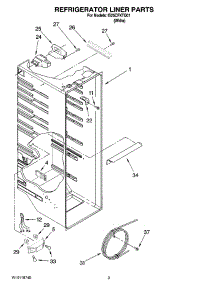 02 - Refrigerator Liner Parts parts for Whirlpool Refrigerator IS25CFXTQ01 from AppliancePartsPros.com