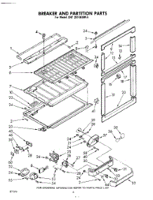 06 - Breaker And Partition Parts parts for Whirlpool Refrigerator EHT201VKWR4 from AppliancePartsPros.com