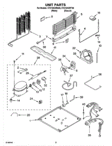 06 - Unit Parts, Optional Parts parts for Whirlpool Refrigerator CT21GKXRT00 from AppliancePartsPros.com