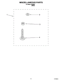 10 - Miscellaneous  Parts, Optional Parts (Not Included) parts for Whirlpool Washer IP44002 from AppliancePartsPros.com