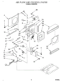 02 - Airflow And Control parts for Whirlpool Air Conditioner AR0500XW5 from AppliancePartsPros.com