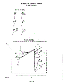 08 - Wiring Harness parts for Whirlpool Washer LA6300XPW7 from AppliancePartsPros.com
