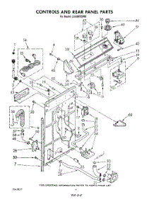 03 - Controls And Rear Panel parts for Whirlpool Washer LA5380XSW0 from AppliancePartsPros.com