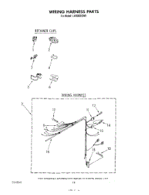09 - Wiring Harness parts for Whirlpool Washer LA6680XSW0 from AppliancePartsPros.com