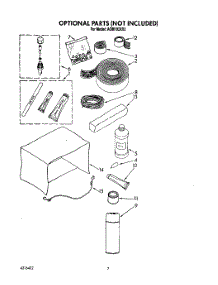 04 - Optional parts for Whirlpool Air Conditioner ACM102XX2 from AppliancePartsPros.com