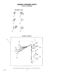 08 - Wiring Harness parts for Whirlpool Washer LA5000XPW1 from AppliancePartsPros.com