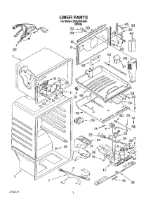02 - Liner parts for Whirlpool Refrigerator 3XKVN515001 from AppliancePartsPros.com