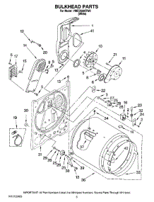 03 - Bulkhead Parts, Optional Parts (Not Included) parts for Maytag Dryer YMED5840TW0 from AppliancePartsPros.com