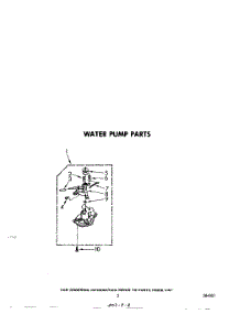 03 - Water Pump parts for Whirlpool Washer LA3800XMW0 from AppliancePartsPros.com