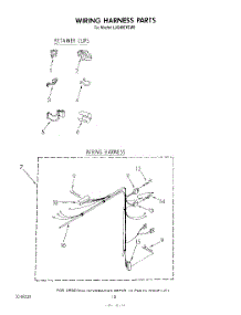 08 - Wiring Harness parts for Whirlpool Washer LA5460XSW0 from AppliancePartsPros.com
