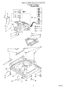 05 - Machine Base parts for Whirlpool Washer LSL9355EQ1 from AppliancePartsPros.com