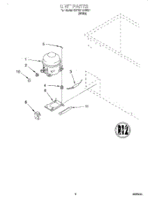 03 - Unit parts for Whirlpool Cooktop SCF0710HW01 from AppliancePartsPros.com