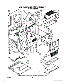 03 - Air Flow And Control parts for Whirlpool Air Conditioner ACR124XR2 from AppliancePartsPros.com