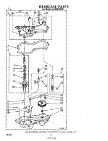 07 - Gearcase parts for Whirlpool Washer LA7800XMW0 from AppliancePartsPros.com