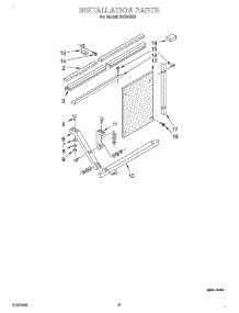 06 - Installation parts for Whirlpool Air Conditioner RA243K0 from AppliancePartsPros.com