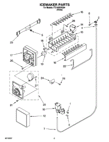 05 - Icemaker Parts parts for Whirlpool Refrigerator IT21AMXRQ04 from AppliancePartsPros.com