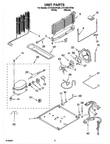 06 - Unit Parts, Optional Parts parts for Whirlpool Refrigerator CT21GKXPQ00 from AppliancePartsPros.com