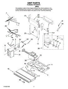 06 - Unit Parts parts for Whirlpool Refrigerator ITB19330Q10 from AppliancePartsPros.com