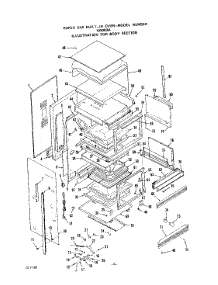 04 - Body parts for Whirlpool Oven 1093B3A from AppliancePartsPros.com