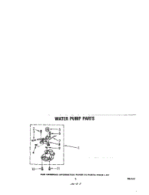 04 - Water Pump parts for Whirlpool Washer LA7680XKW2 from AppliancePartsPros.com