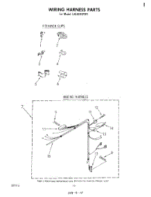08 - Wiring Harness parts for Whirlpool Washer LA5400XPW1 from AppliancePartsPros.com