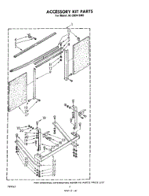 04 - Section parts for Whirlpool Air Conditioner AC2904XM0 from AppliancePartsPros.com
