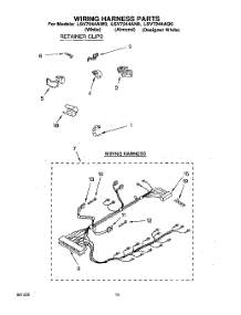 08 - Wiring Harness parts for Whirlpool Washer LSV7244AQ0 from AppliancePartsPros.com