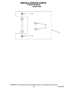 14 - Miscellaneous  Parts, Optional Parts (Not Included) parts for Maytag Washer Dryer Combo MET3800TW1 from AppliancePartsPros.com
