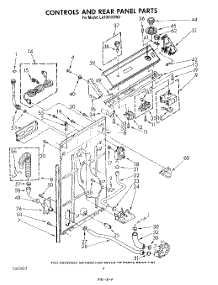 03 - Controls And Rear Panel parts for Whirlpool Washer LA7001XSW0 from AppliancePartsPros.com