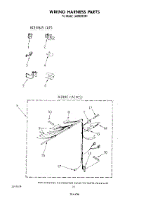 08 - Wiring Harness parts for Whirlpool Washer LA8800XSW1 from AppliancePartsPros.com