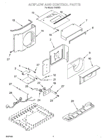 03 - Airflow And Control parts for Whirlpool Air Conditioner RA81K0 from AppliancePartsPros.com
