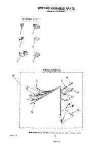 08 - Wiring Harness parts for Whirlpool Washer LA5380XSW1 from AppliancePartsPros.com