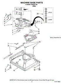 05 - Machine Base Parts parts for Maytag Washer ATW4471TQ0 from AppliancePartsPros.com