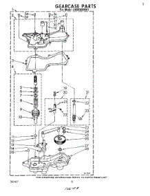 06 - Gearcase parts for Whirlpool Washer LA6800XKW1 from AppliancePartsPros.com