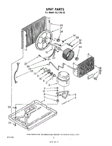 02 - Section parts for Whirlpool Air Conditioner ALJ10020 from AppliancePartsPros.com