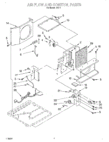 03 - Air Flow And Control parts for Whirlpool Air Conditioner R1014 from AppliancePartsPros.com