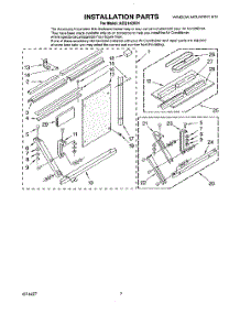 05 - Installation parts for Whirlpool Air Conditioner ACQ142XD1 from AppliancePartsPros.com