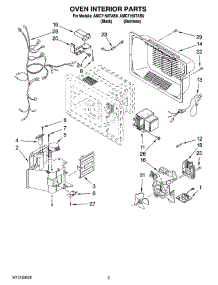 02 - Oven Interior Parts parts for Maytag Microwave AMC7159TAB0 from AppliancePartsPros.com