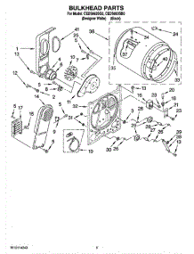 03 - Bulkhead Parts, Optional Parts (Not Included) parts for Whirlpool Dryer CEDS663SQ0 from AppliancePartsPros.com