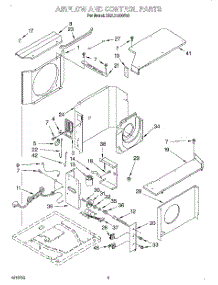 02 - Airflow & Control parts for Whirlpool Air Conditioner BHAC1400FS0 from AppliancePartsPros.com