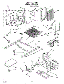 08 - Unit Parts parts for Whirlpool Refrigerator CS22TKXNQ00 from AppliancePartsPros.com