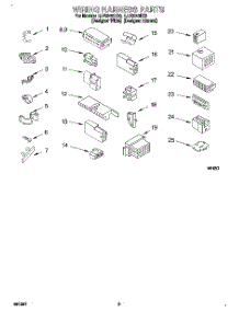 07 - Wiring Harness parts for Whirlpool Washer LLV8245DQ0 from AppliancePartsPros.com