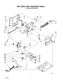 03 - Airflow And Control Parts parts for Whirlpool Air Conditioner ACP052XM1 from AppliancePartsPros.com