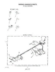 09 - Wiring Harness parts for Whirlpool Washer LA6058XTN0 from AppliancePartsPros.com