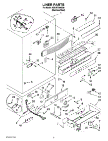 04 - Liner Parts parts for Kitchenaid Refrigerator KBURT3665E01 from AppliancePartsPros.com
