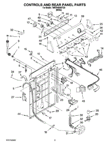 02 - Controls And Rear Panel Parts parts for Maytag Washer 7MNTH8000TQ0 from AppliancePartsPros.com